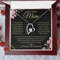 To My Loving Mom - Forever Love Necklace