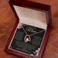 To My Loving Mom - Forever Love Necklace