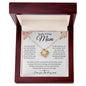 To My Loving Mom - Love Knot Necklace
