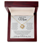 To My Loving Mom - Love Knot Necklace