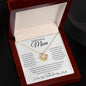 To My Loving Mom - Love Knot Necklace