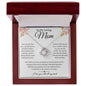 To My Loving Mom - Love Knot Necklace