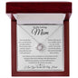 To My Loving Mom - Love Knot Necklace