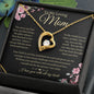 To My Loving Mom - Forever Love Necklace
