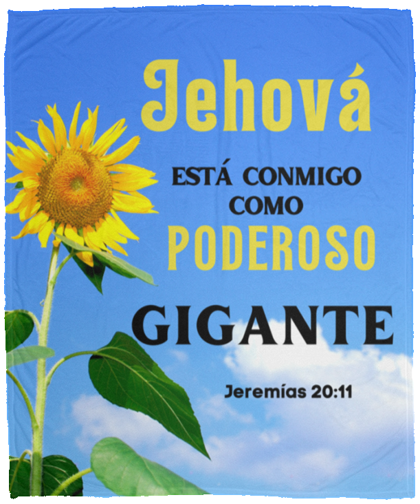 Jehova Poderoso Gigante - 50x60 VPM Cozy Plush Fleece Blanket