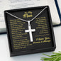 To My Man | Personalized Cross Necklace