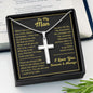 To My Man | Personalized Cross Necklace
