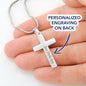To My Man | Personalized Cross Necklace