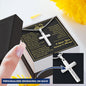To My Man | Personalized Cross Necklace