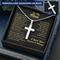 To My Man | Personalized Cross Necklace
