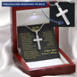 To My Man | Personalized Cross Necklace