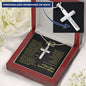 To My Man | Personalized Cross Necklace