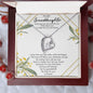 To My Granddaughter - Forever Love Necklace