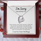 I'm Sorry For Hurting You - Forever Love Necklace