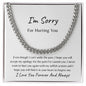 I'm Sorry - Cuban Link