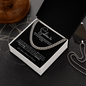 To My Soulmate - Cuban Link Chain
