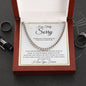 I Am Truly Sorry - Cuban Link Necklace