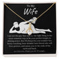 To My Wife - Alluring Beauty Necklace