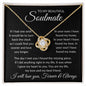 To My Beautiful Soulmate - Love Knot Necklace