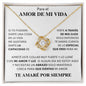 Para El Amor De Mi Vida - Collar Nudo de Amor