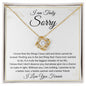 I Am Truly Sorry - Love Knot Necklace