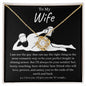 To My Wife - Love Knot Necklace
