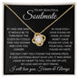 To My Beautiful Soulmate - Love Knot Necklace