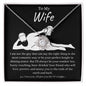 To My Wife - Love Knot Necklace