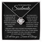 To My Beautiful Soulmate - Love Knot Necklace