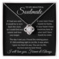 To My Beautiful Soulmate - Love Knot Necklace