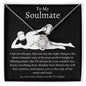 To My Soulmate - Love Knot Necklace