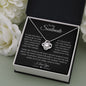 To My Soulmate - Love Knot Necklace