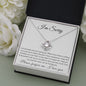 I'm Sorry, Please Forgive Me - Love Knot Necklace