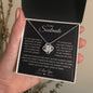 To My Soulmate - Love Knot Necklace