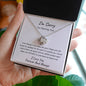 I'm Sorry - Love Knot Necklace