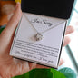 I'm Sorry, Please Forgive Me - Love Knot Necklace