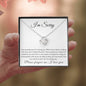 I'm Sorry, Please Forgive Me - Love Knot Necklace