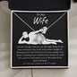 To My Wife - Love Knot Necklace