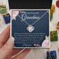 To My Beautiful Grandma | You Are The World To Me | Love Knot Necklace