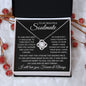 To My Beautiful Soulmate - Love Knot Necklace