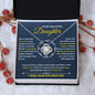 To My Beautiful Daughter - Love Knot Necklace