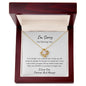 I'm Sorry - Love Knot Necklace