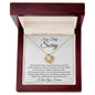 I Am Truly Sorry - Love Knot Necklace