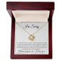 I'm Sorry, Please Forgive Me - Love Knot Necklace