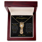 To My Daughter - Love Knot Necklace