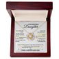 To My Beautiful Daughter - Love Knot Necklace