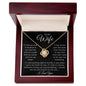 TO MY WIFE - LOVE KNOT NECKLACE