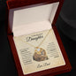 To My Beautiful Daughter - Love Knot Necklace