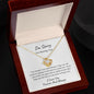 I'm Sorry - Love Knot Necklace