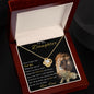 To My Daughter - Love Knot Necklace